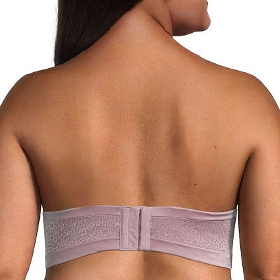 Ambrielle Strapless Mesh Bra
