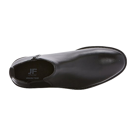 J. Ferrar Mens Blake Flat Heel Chelsea Boots