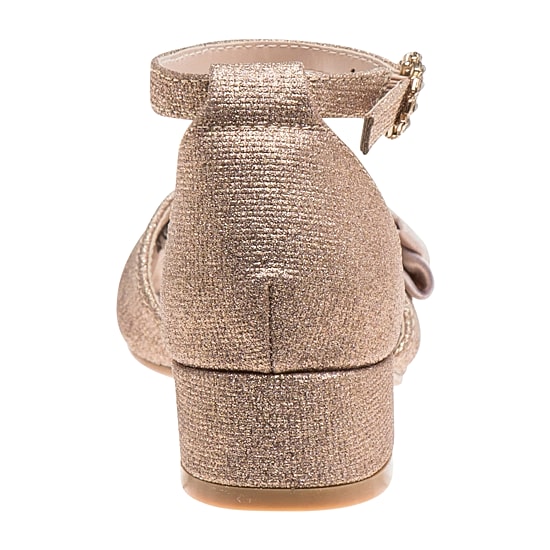 Badgley Mischka Bm Elizabth Shoe Little & Big Kid Girls Round Closed Toe Block Heel Pumps