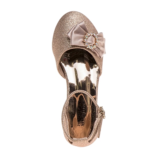 Badgley Mischka Bm Elizabth Shoe Little & Big Kid Girls Round Closed Toe Block Heel Pumps