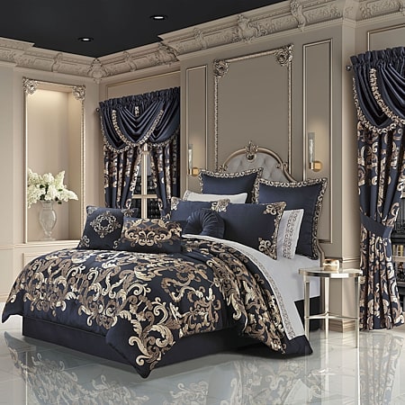 Queen Street Modena 4-pc. Jacquard Extra Weight Comforter Set