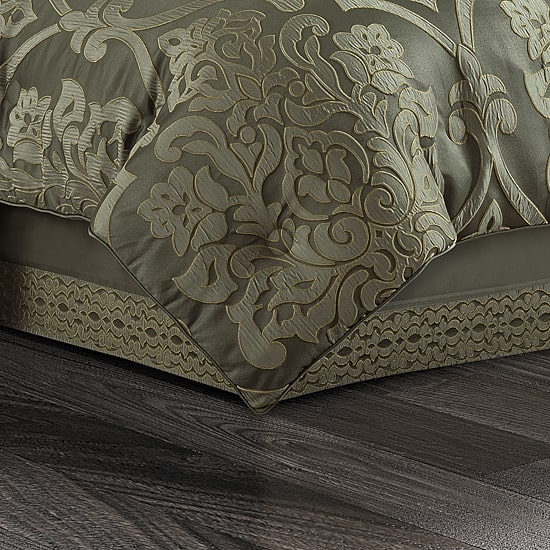 Queen Street Salerno 3-pc. Damask + Scroll Extra Weight Comforter Set