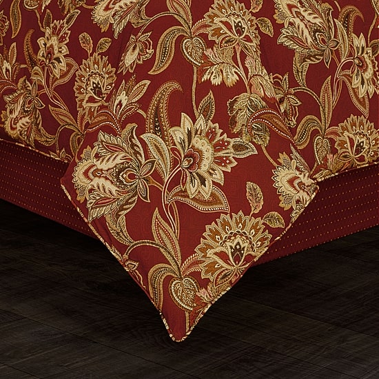 Queen Street Montecito 3-pc. Damask + Scroll Extra Weight Reversible Comforter Set