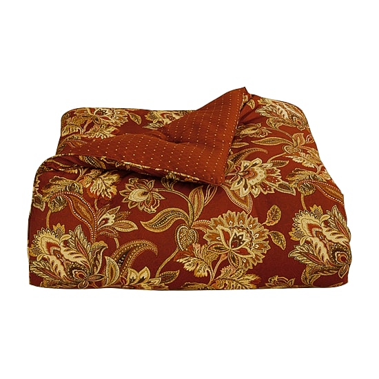 Queen Street Montecito 3-pc. Damask + Scroll Extra Weight Reversible Comforter Set