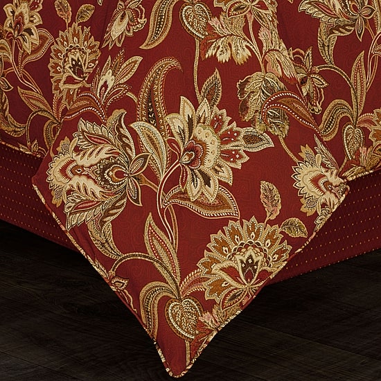 Queen Street Montecito 3-pc. Damask + Scroll Extra Weight Reversible Comforter Set