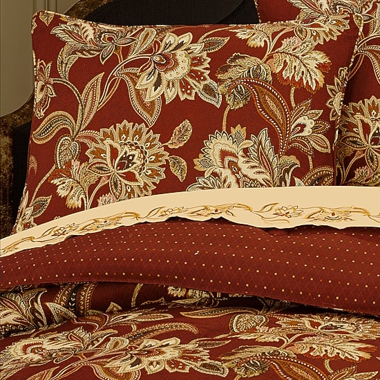 Queen Street Montecito 3-pc. Damask + Scroll Extra Weight Reversible Comforter Set