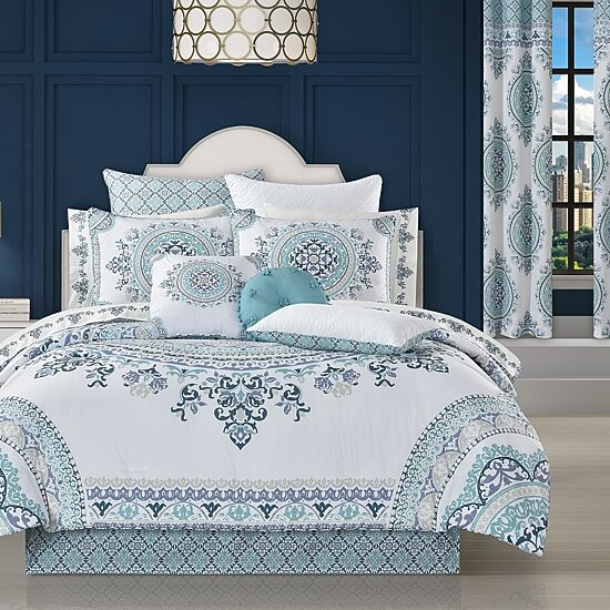 Queen Street Afton 3-pc. Medallion Extra Weight Reversible Comforter Set