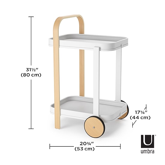 Umbra Bellwood Metal-Top Serving Cart