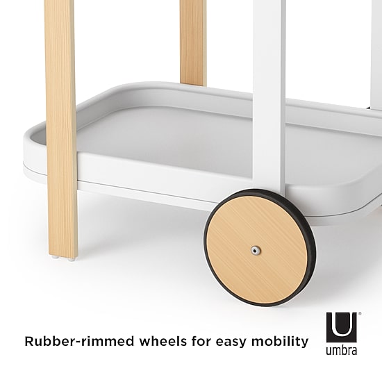 Umbra Bellwood Metal-Top Serving Cart