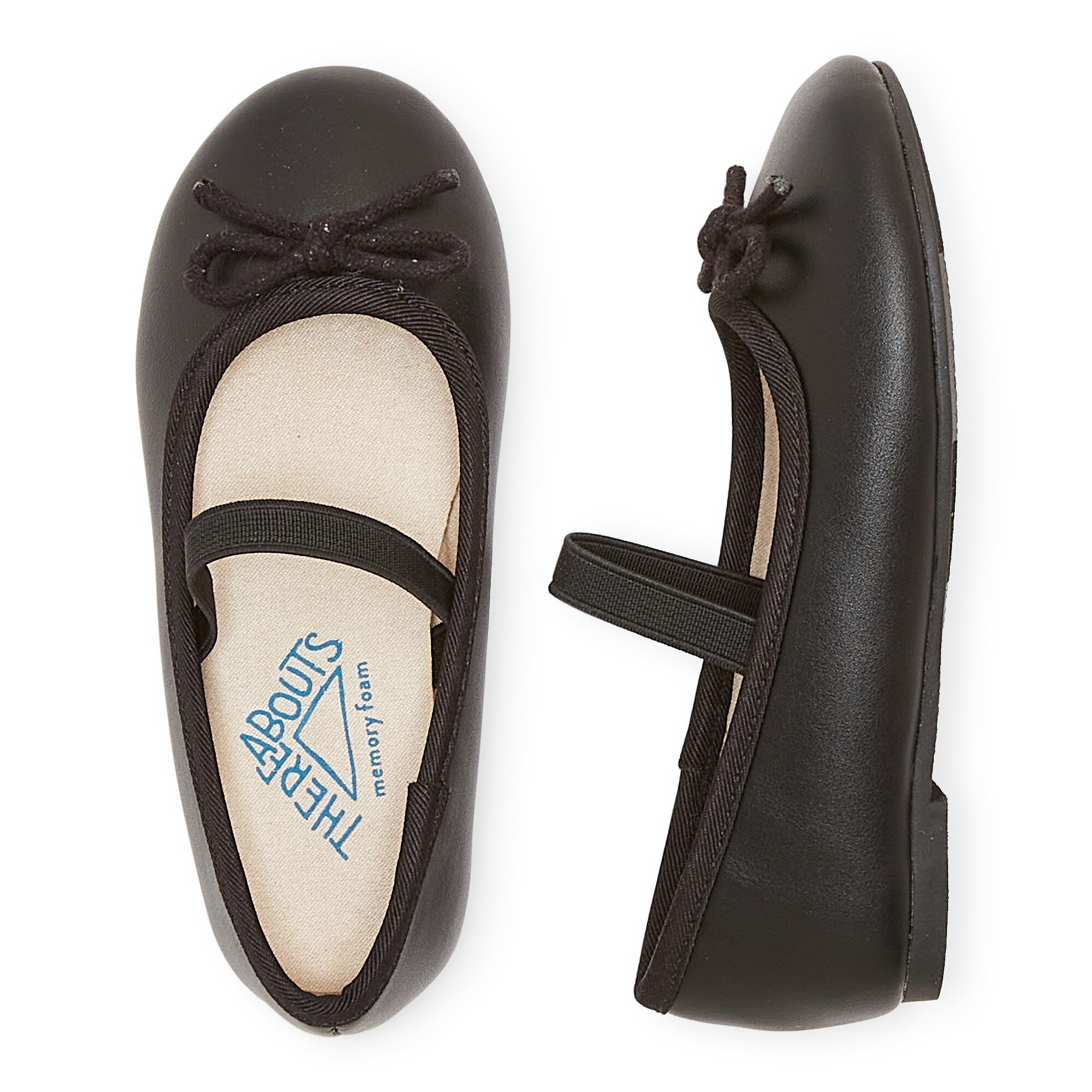 Thereabouts Lil Lexi Toddler Girls Round Closed Toe Ballet Flats