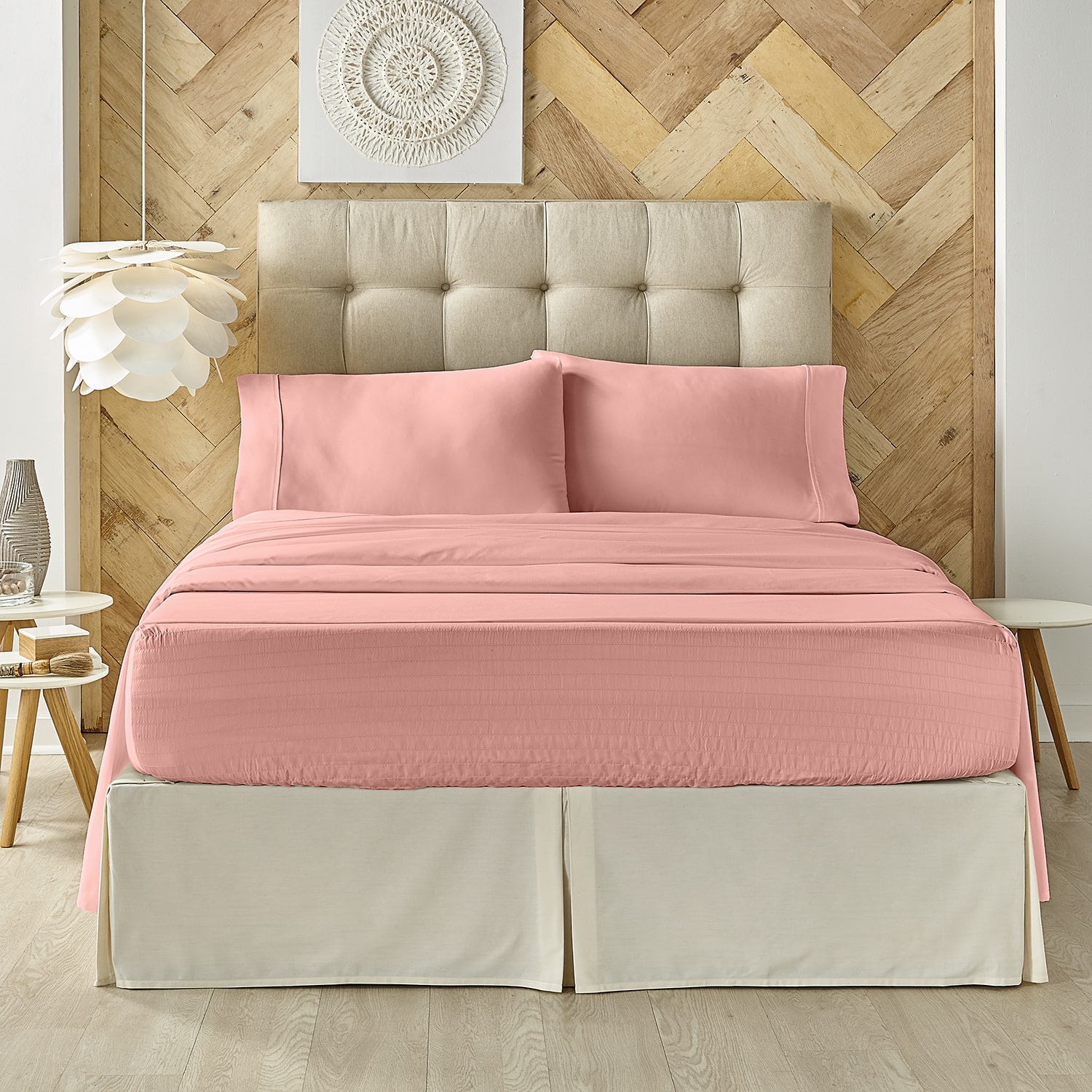 Queen Street Royal Fit 100% Cotton Sateen 300tc Sheet Set