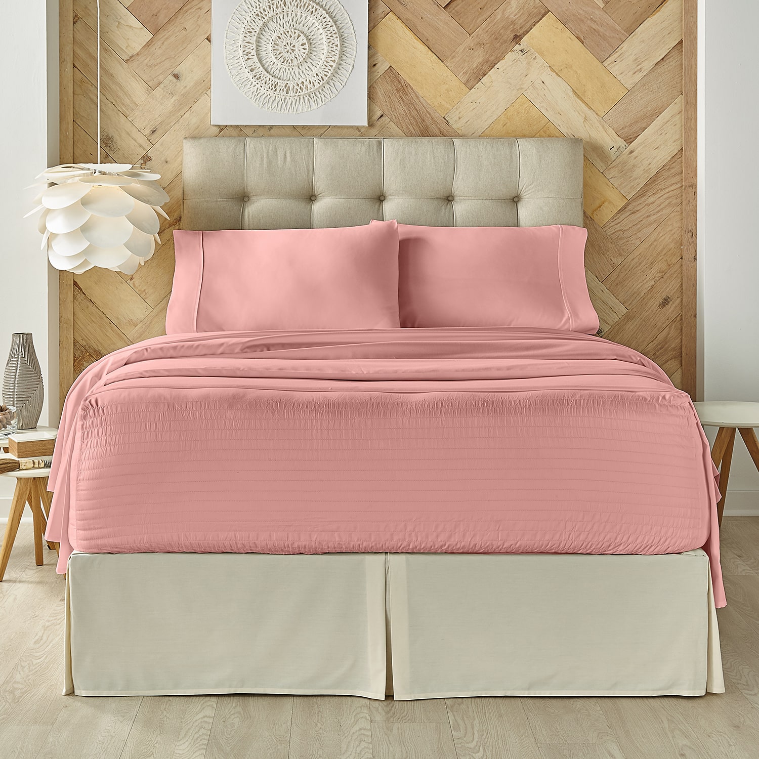 Queen Street Royal Fit 100% Cotton Sateen 300tc Sheet Set