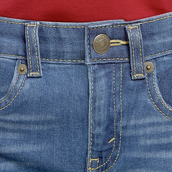 Levi's® Little Boys Adjustable Waist Mid Rise 514™ Straight Leg Jean