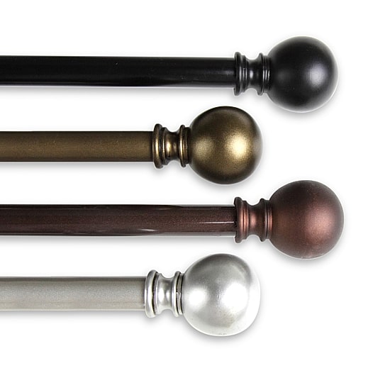 Rod Desyne Luna 5/8 IN Adjustable Curtain Rod