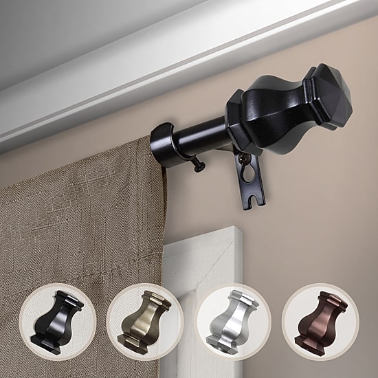Rod Desyne Emelia 5/8 IN Adjustable Curtain Rod