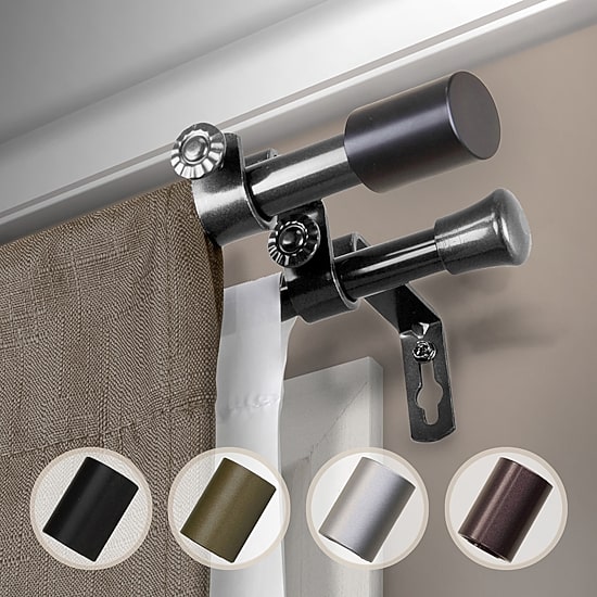 Rod Desyne Nora Double Curtain Rod