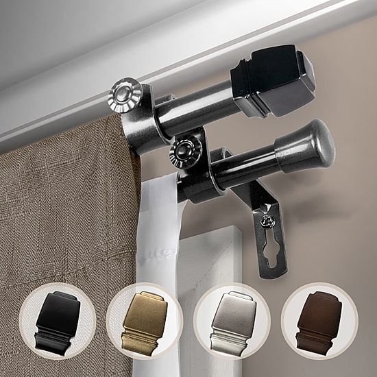 Rod Desyne Jasur Double Curtain Rod