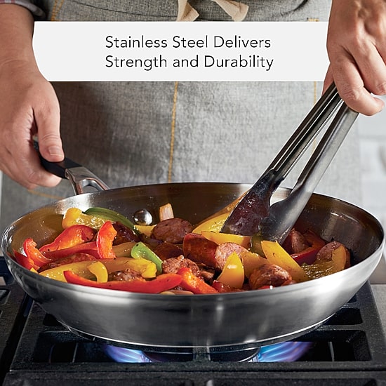 KitchenAid Stainless Steel 12" Frying Pan