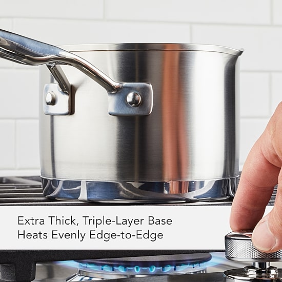 KitchenAid 3-Ply Stainless Steel 1.5-qt. Sauce Pan