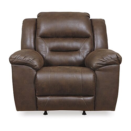 Signature Design by Ashley Stoneland Manual Rocker Recliner, One Size, Brown