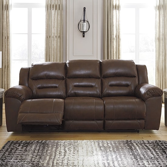 Signature Design by Ashley® Stoneland Manual Reclining Sofa