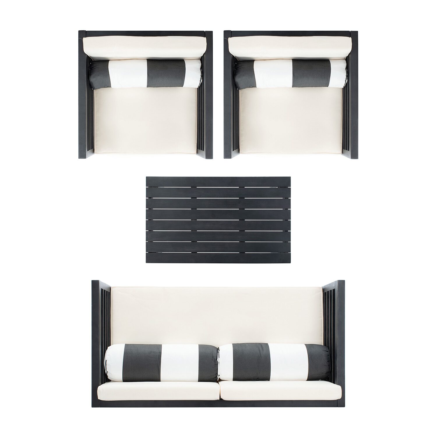 Safavieh Alda 15-pc. Conversation Set Cushioned