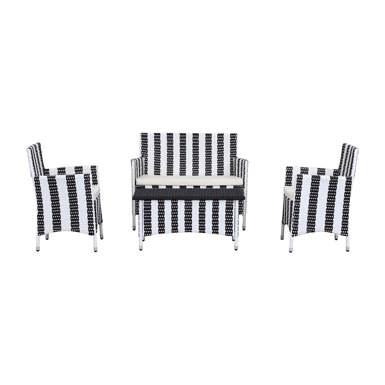 Safavieh Figueroa 7-pc. Conversation Set Cushioned