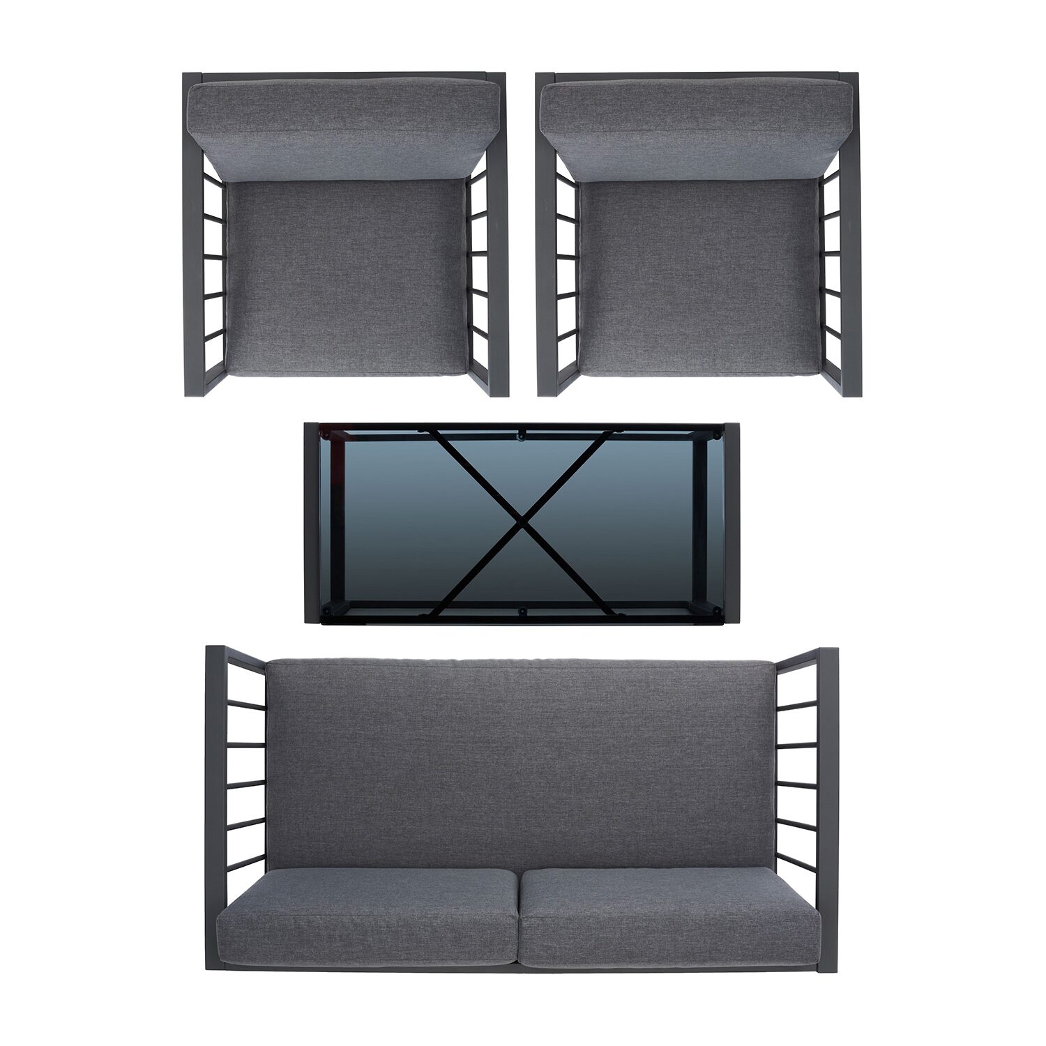Safavieh Holyoke 11-pc. Conversation Set Cushioned