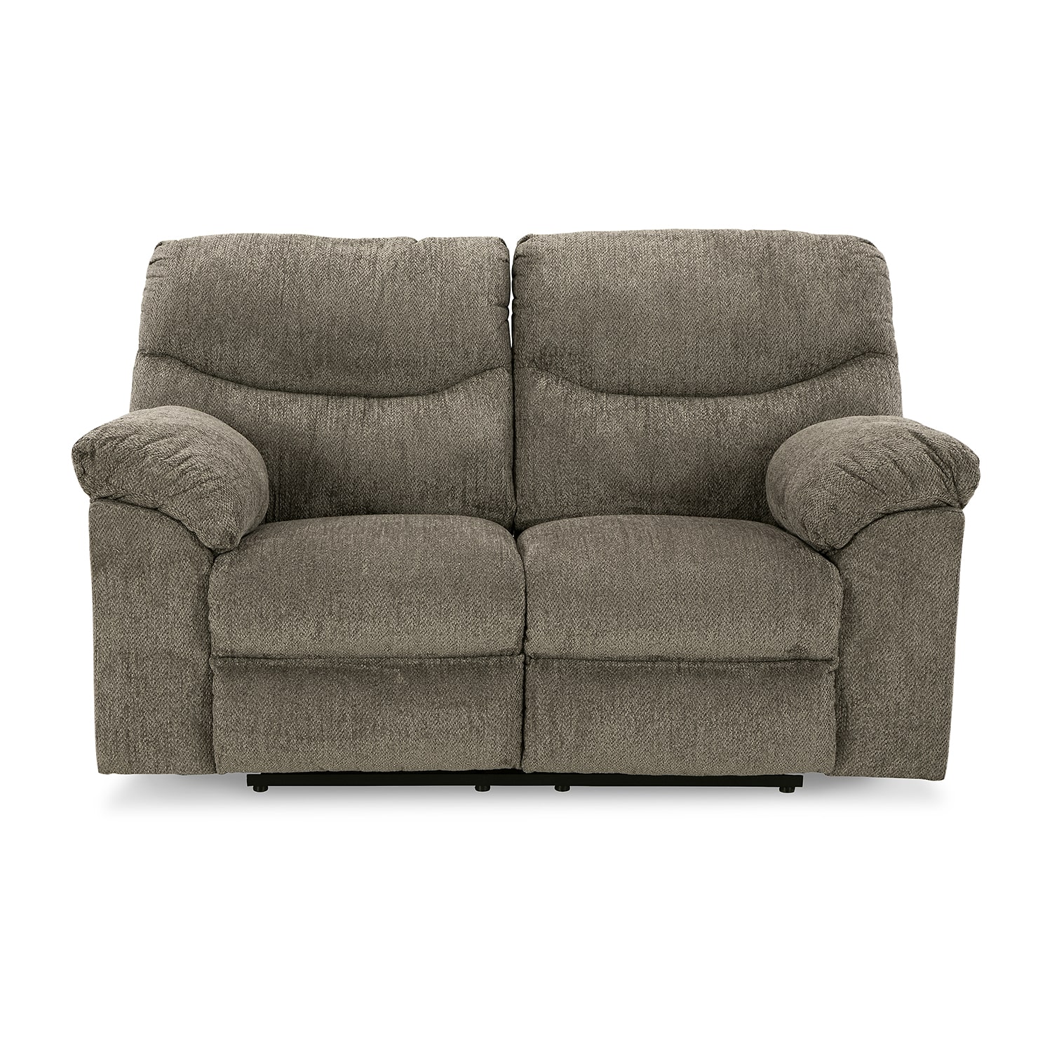 Signature Design by Ashley® Alphons Pad-Arm Motion Upholstered Reclining Loveseat