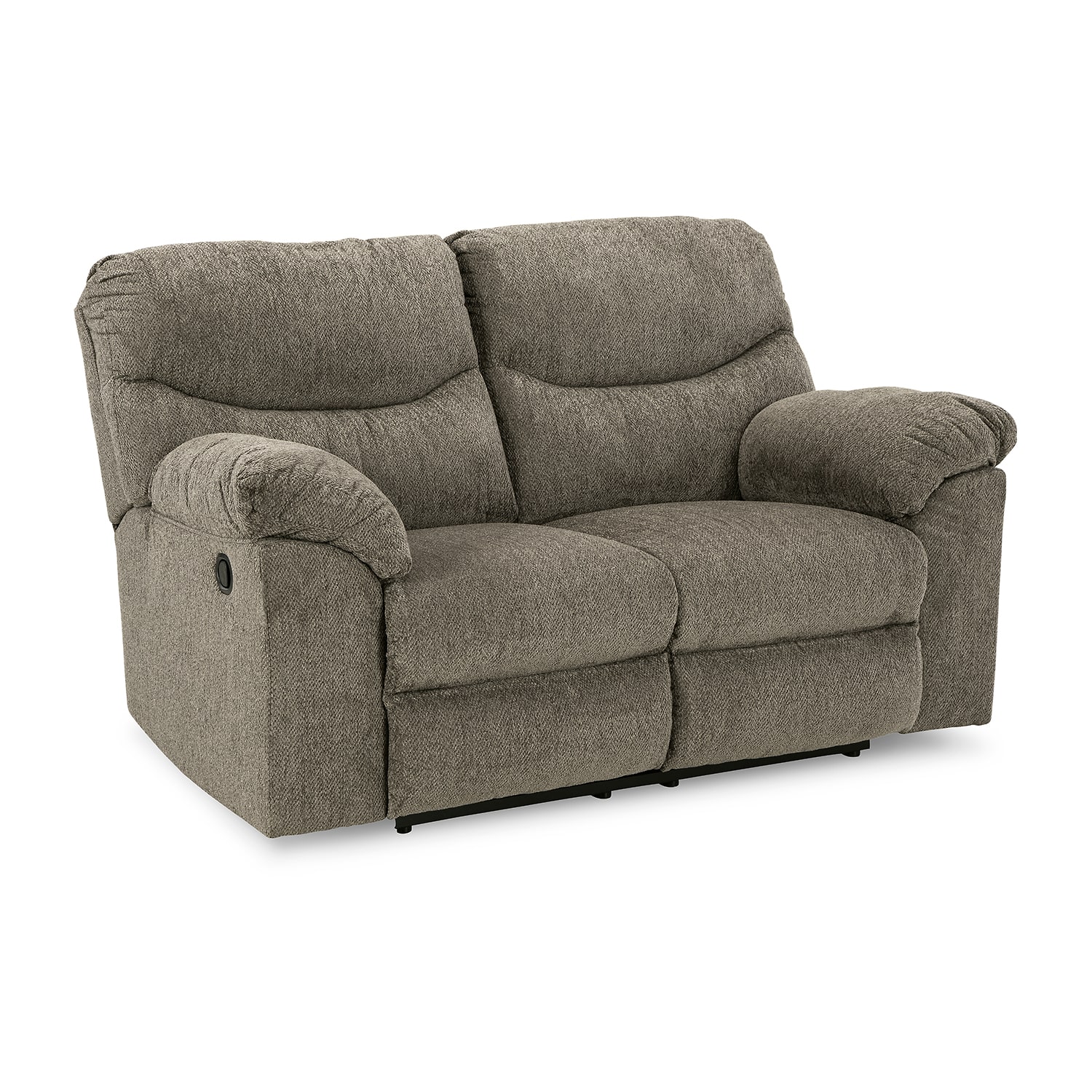 Signature Design by Ashley® Alphons Pad-Arm Motion Upholstered Reclining Loveseat
