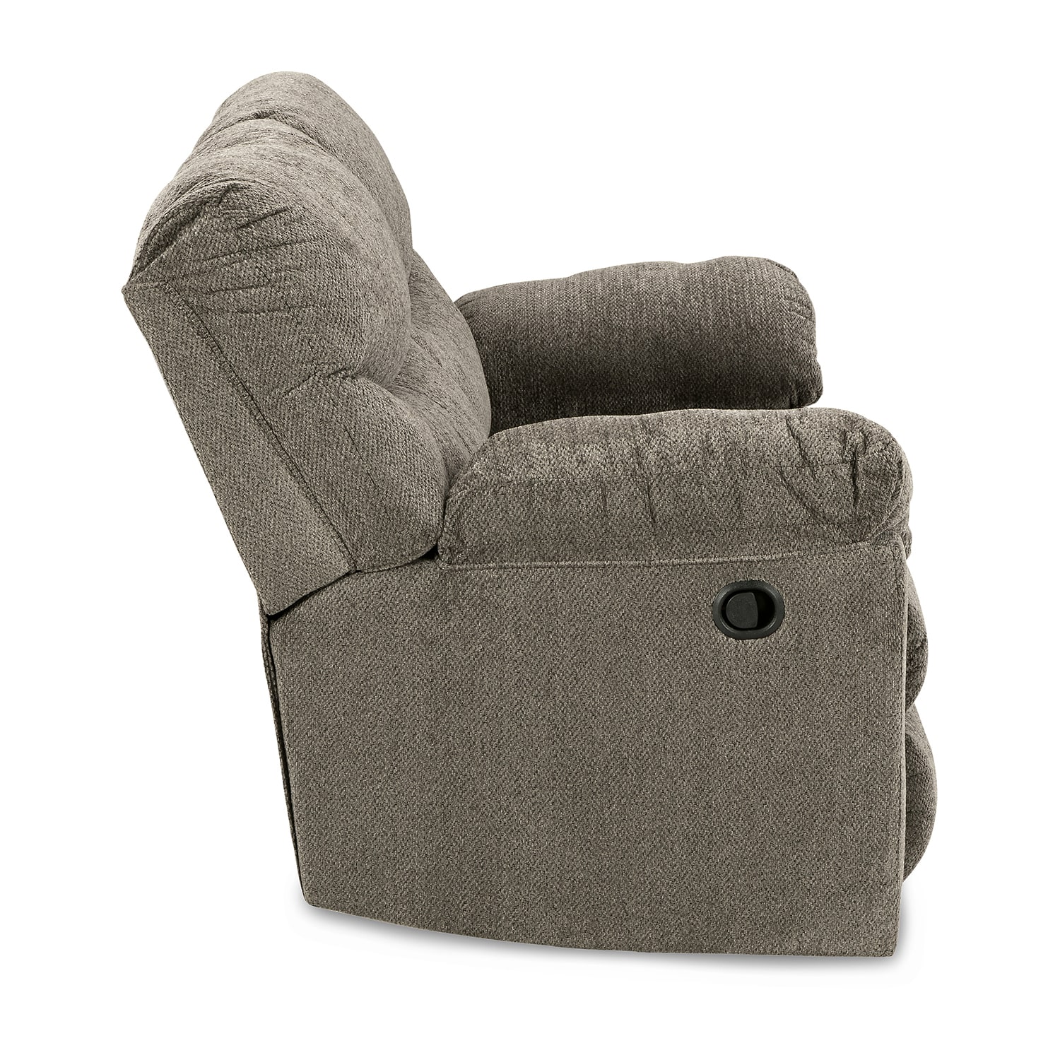 Signature Design by Ashley® Alphons Pad-Arm Motion Upholstered Reclining Loveseat