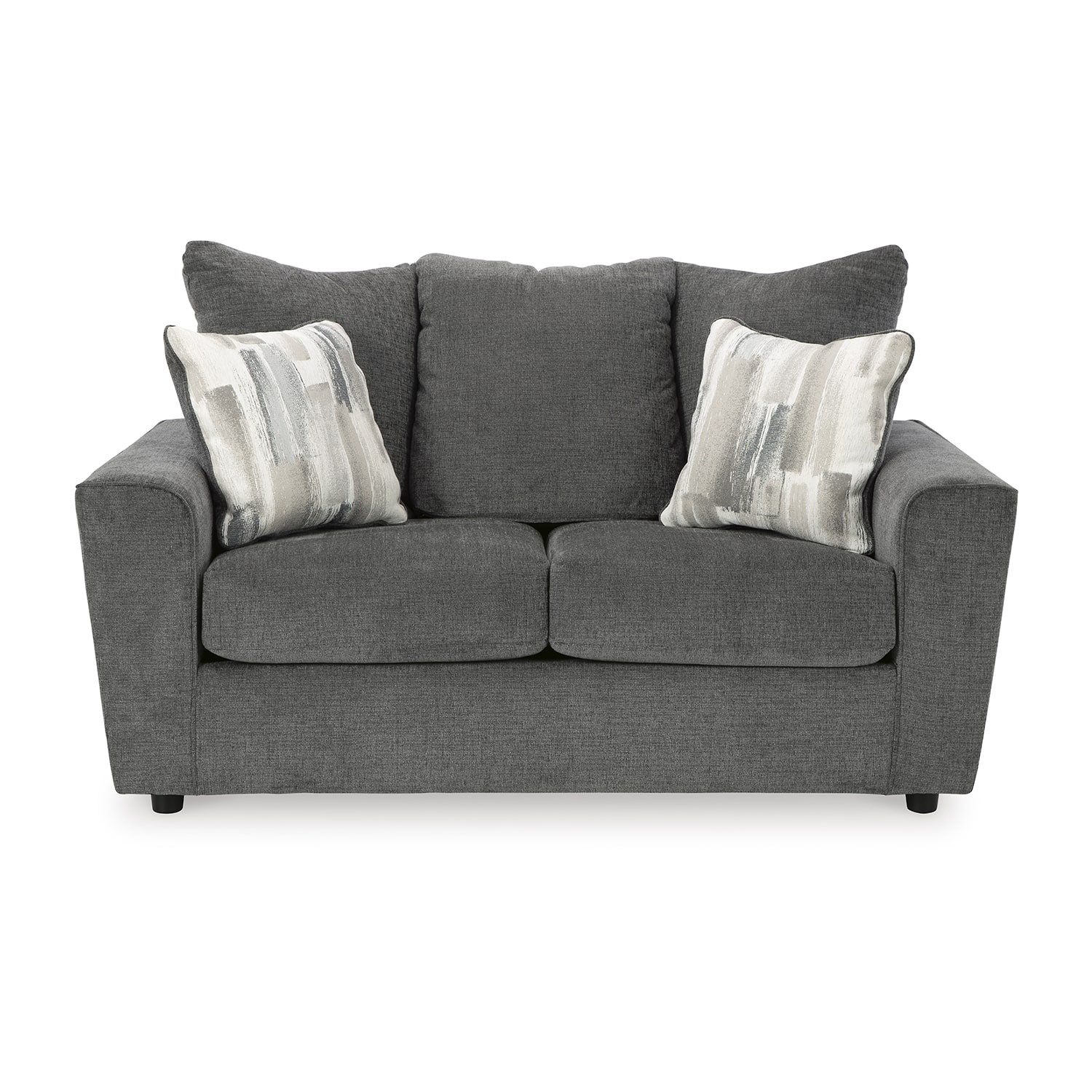 Signature Design by Ashley® Stairatt Track-Arm Upholstered Loveseat