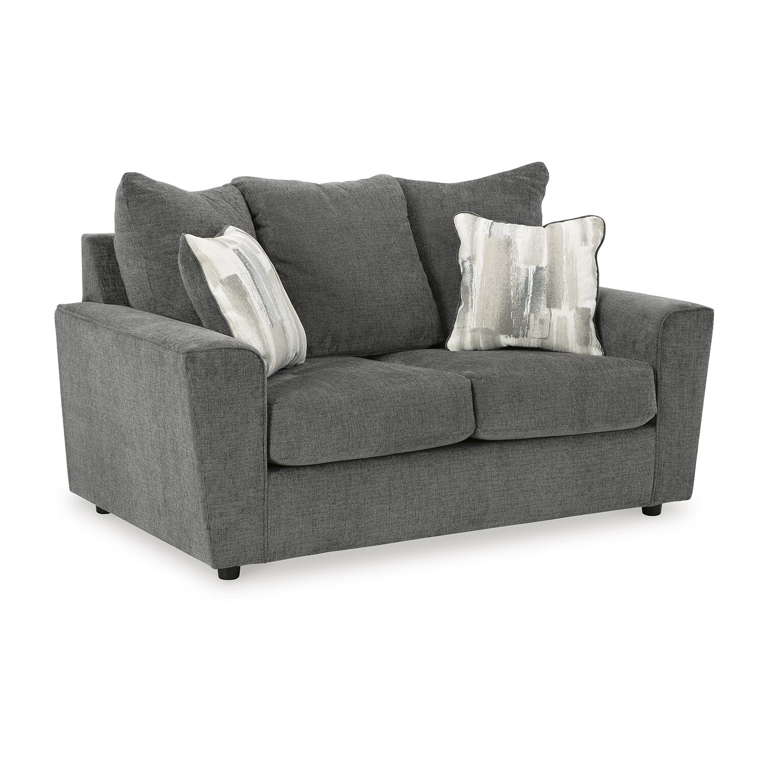 Signature Design by Ashley® Stairatt Track-Arm Upholstered Loveseat
