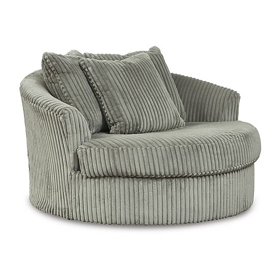Signature Design by Ashley® Lindyn Swivel Upholstered Armchair