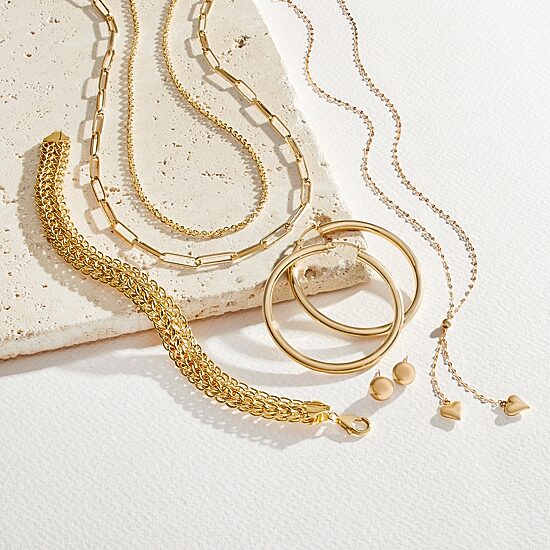 14K Gold Hoop Earrings
