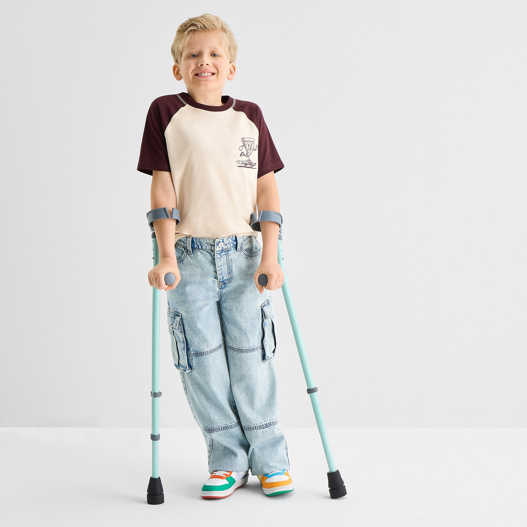 Thereabouts Little & Big Kid Boys Adaptive Cargo Loose Fit Jean