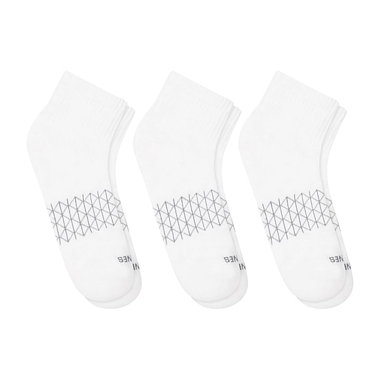 Hanes® Men's Ultimate Absolute Comfort, 3 Pairs Moisture-Wicking Ankle Socks