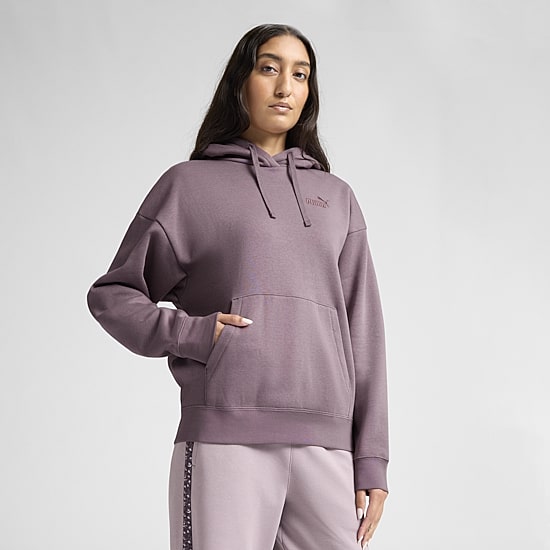 PUMA Womens Long Sleeve Fleece Active Hoodie