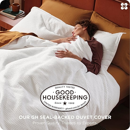 Bedsure® Waffle Duvet Cover Set