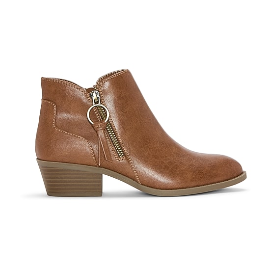 St. John's Bay Womens Hope Stacked Heel Booties