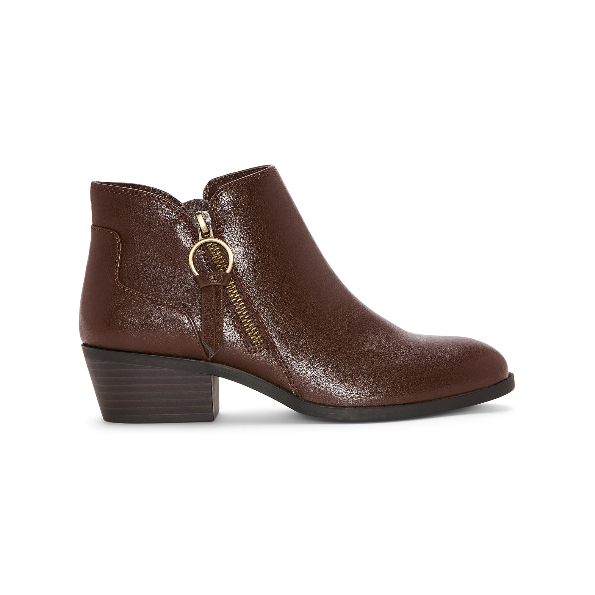 St. John's Bay Womens Hope Stacked Heel Booties