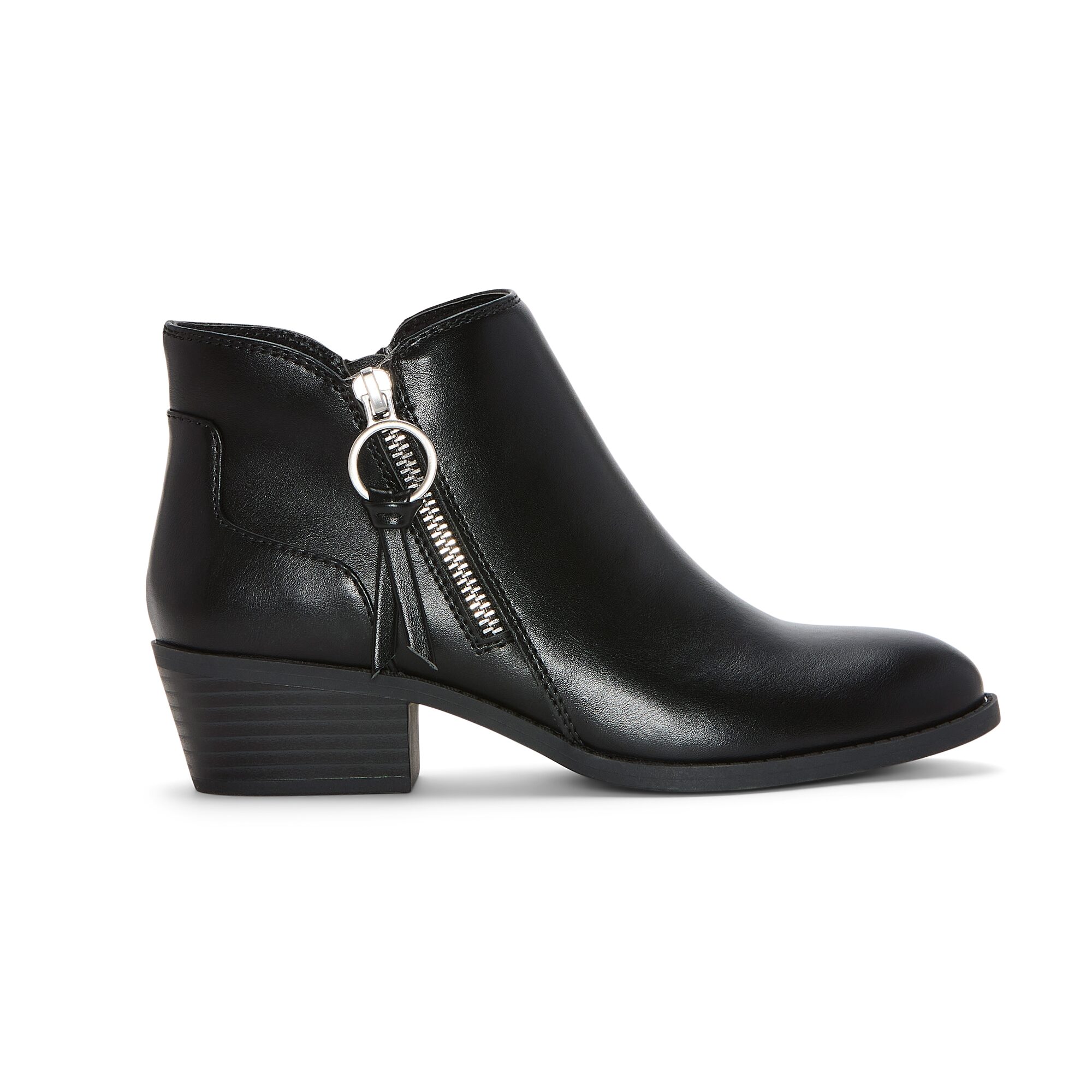 St. John's Bay Womens Hope Stacked Heel Booties