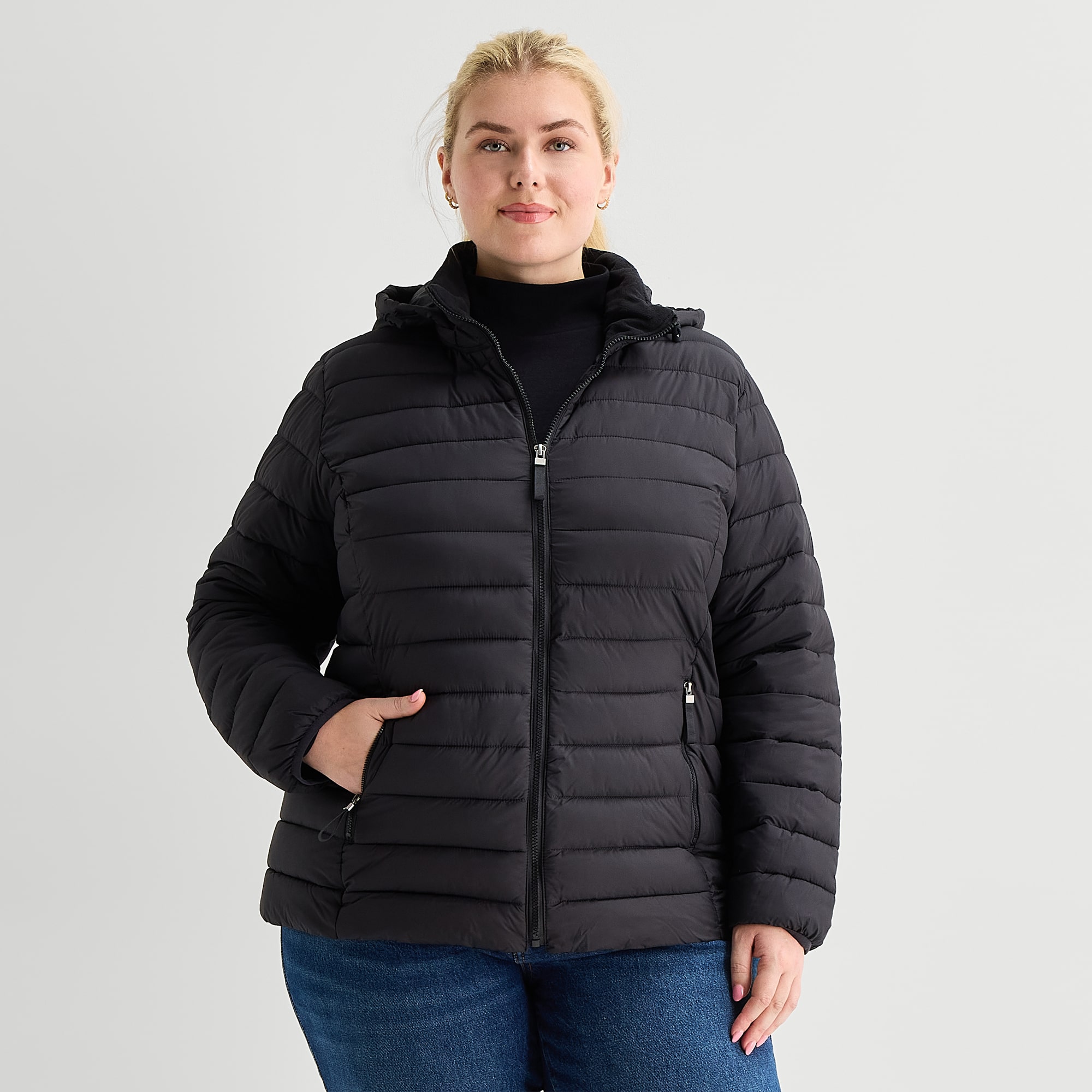St. John's Bay Womens Plus Jacket