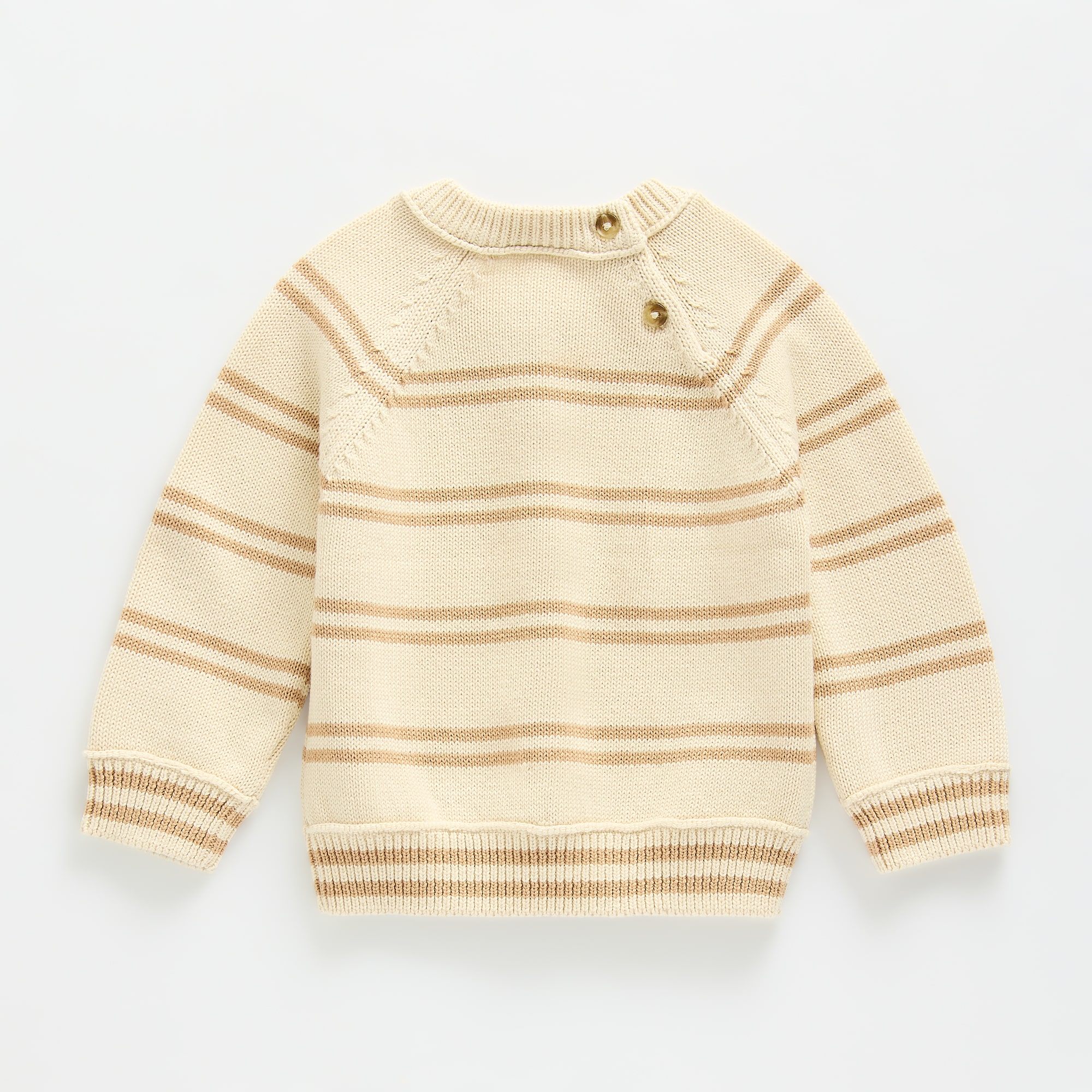 Okie Dokie Baby Boys Round Neck Long Sleeve Pullover Sweater