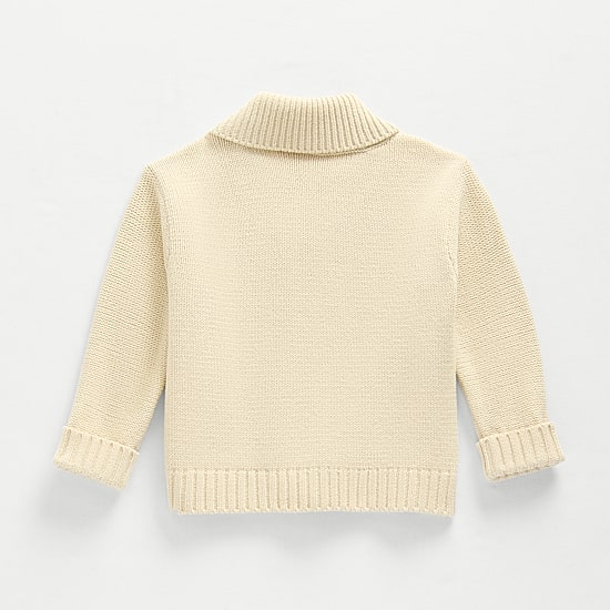 Okie Dokie Baby Boys V Neck Long Sleeve Button Cardigan
