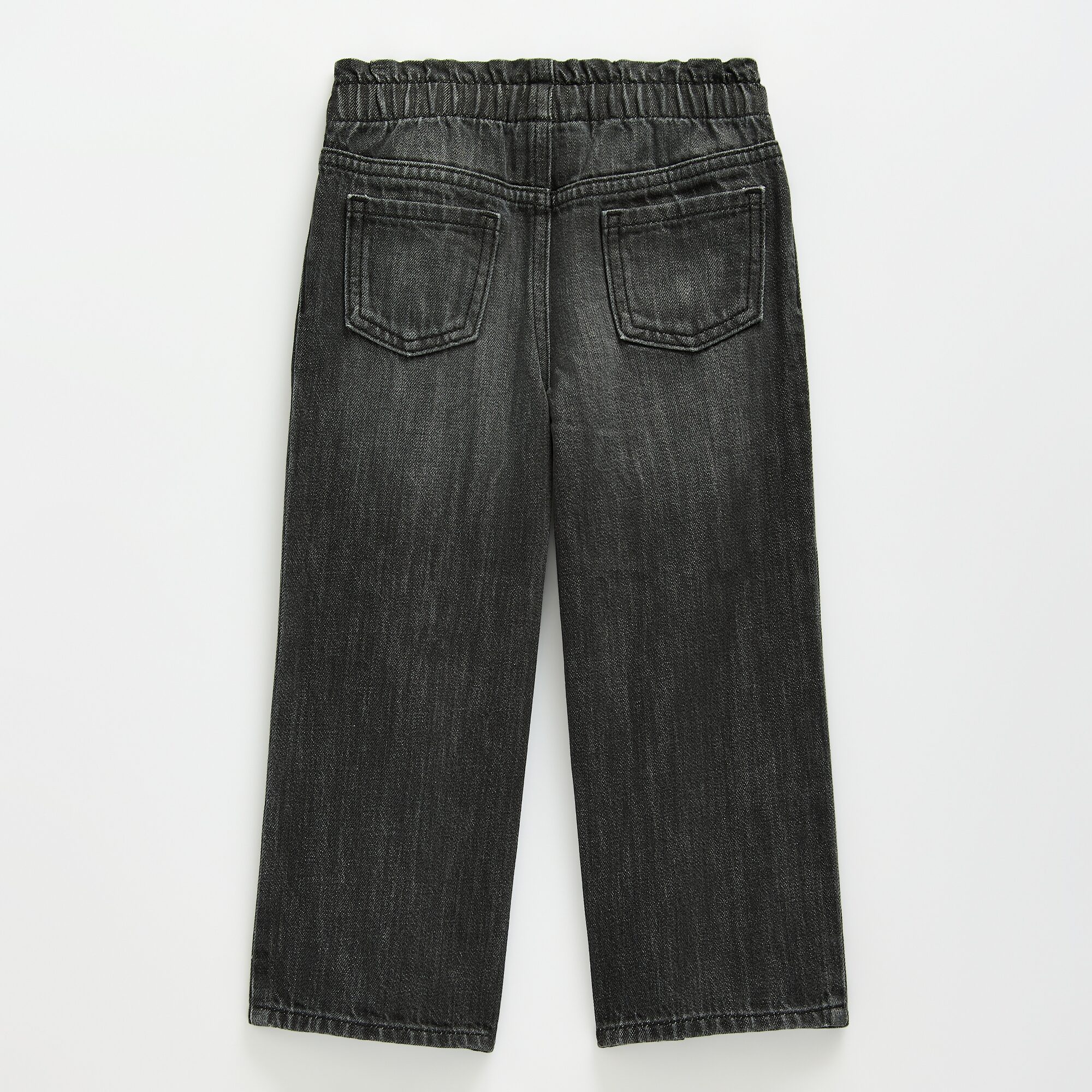 Okie Dokie Toddler & Little Girls Adjustable Waist Wide Leg Jean