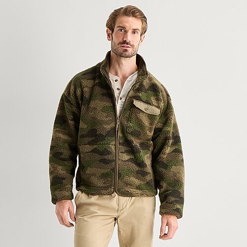 St. John's Bay Mens Jacket In Green