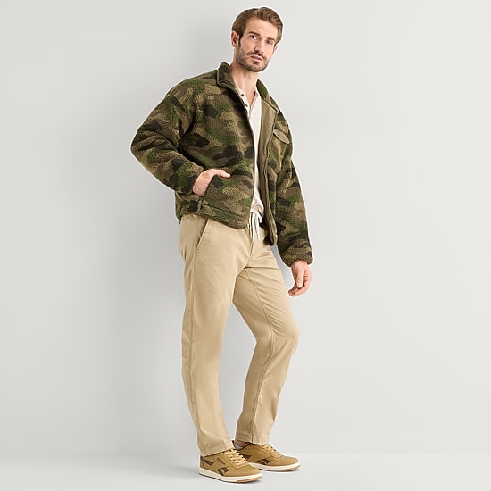 St. John's Bay Mens Sherpa Jacket