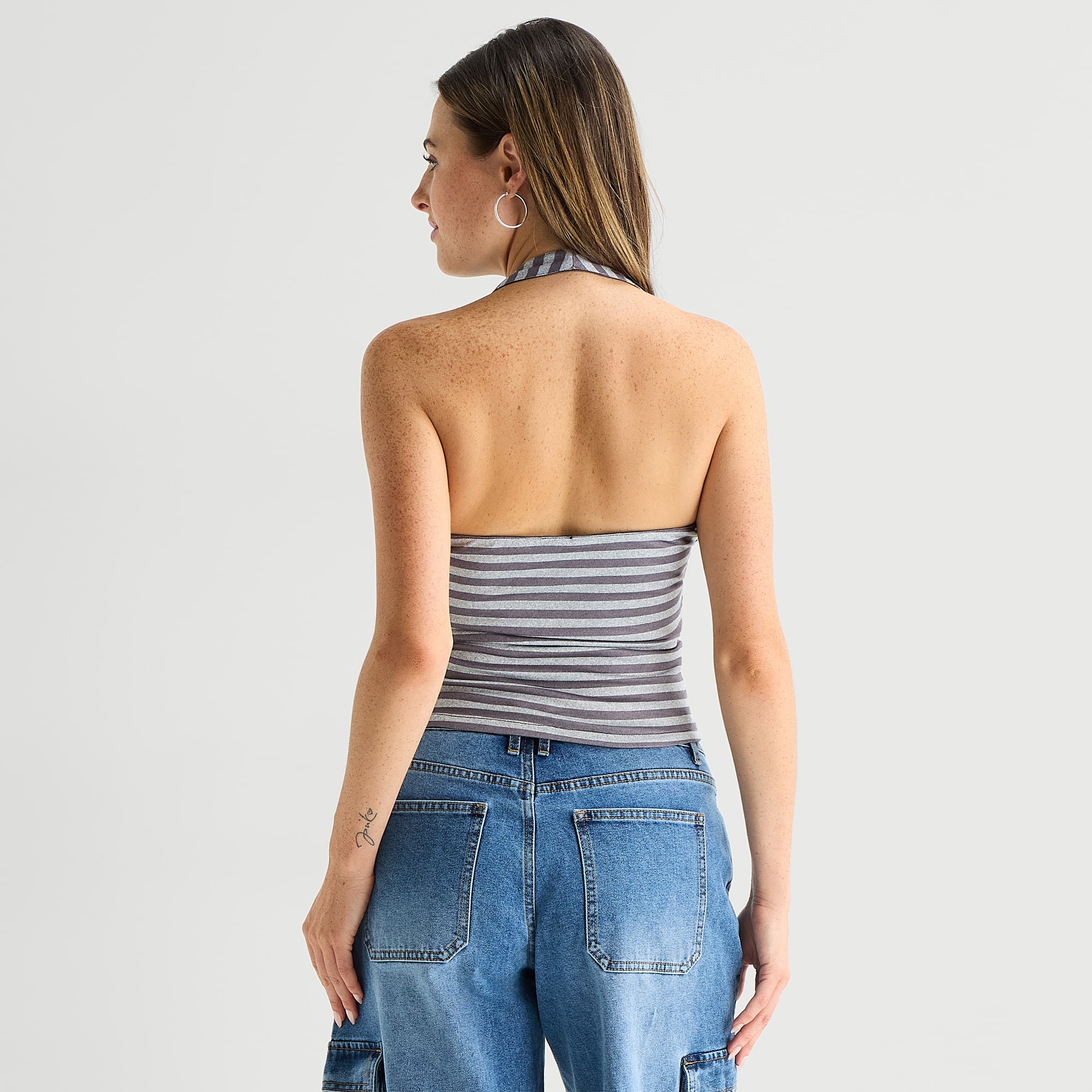 Forever 21 Womens Juniors Scoop Neck Sleeveless Tank Top