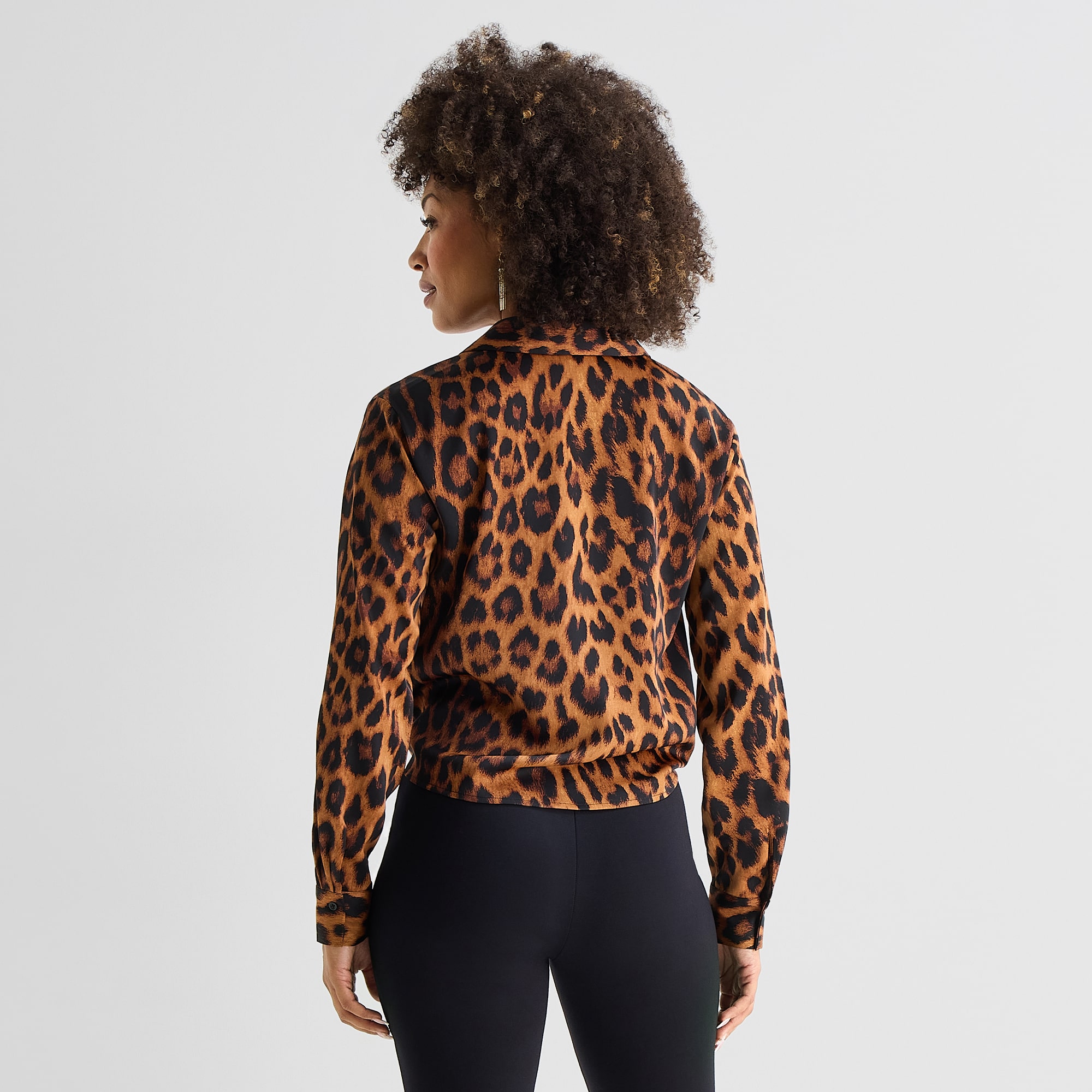 Bold Elements Womens Long Sleeve Blouse